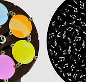 Cambio colore più effetto dinamico su fondo neutro