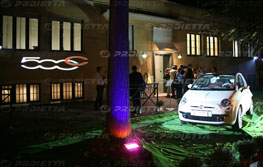 proiezione logo 500