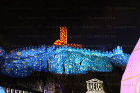 proiezioni natalizie