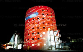 catania, proiezioni natalizie aereoporto, luminarie natalizie