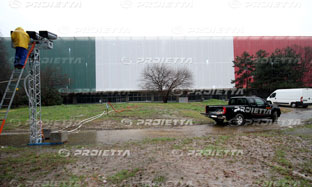 allestimento proiettori
