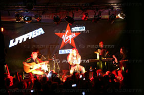 collaborazione tra proietta e virgin per proiezioni concerto litfiba